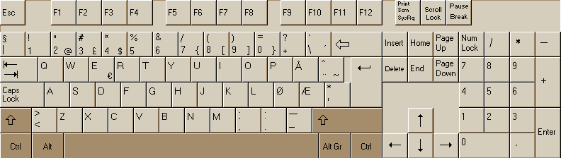 MountFocus Keyboard Designer v.1.1 main screen